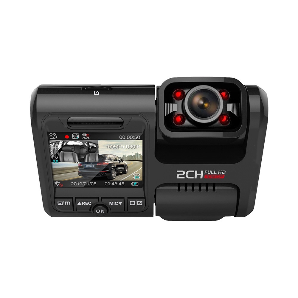 Multifunction 4K Dashcam with Rear View Camera