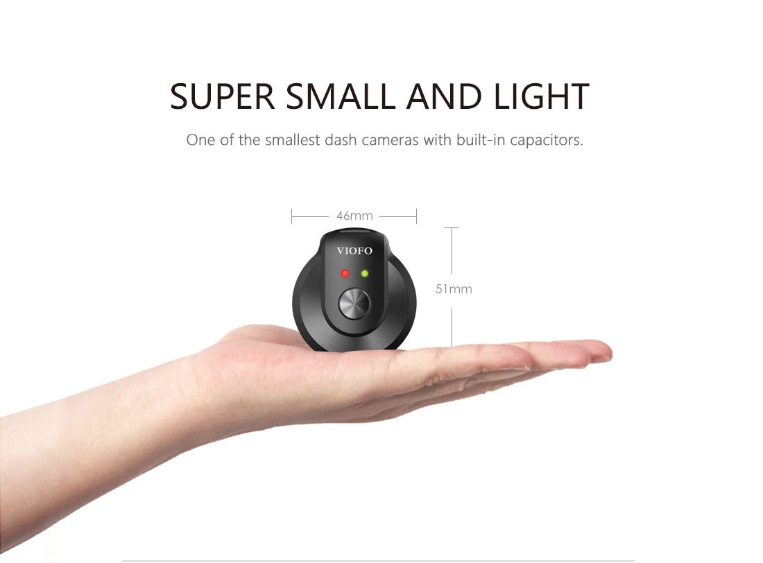 Rotating 160 FOV 1080P Dashcam with APP Control
