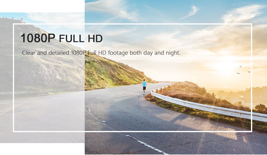 Rotating 160 FOV 1080P Dashcam with APP Control