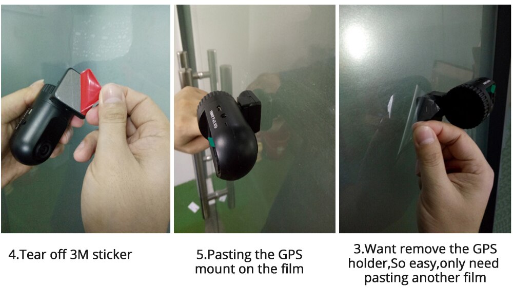 1440P Motion Detection Dashcam with GPS