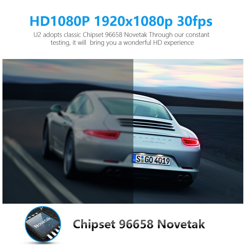 Sphere Design Full HD 1080P Mini Dashcam