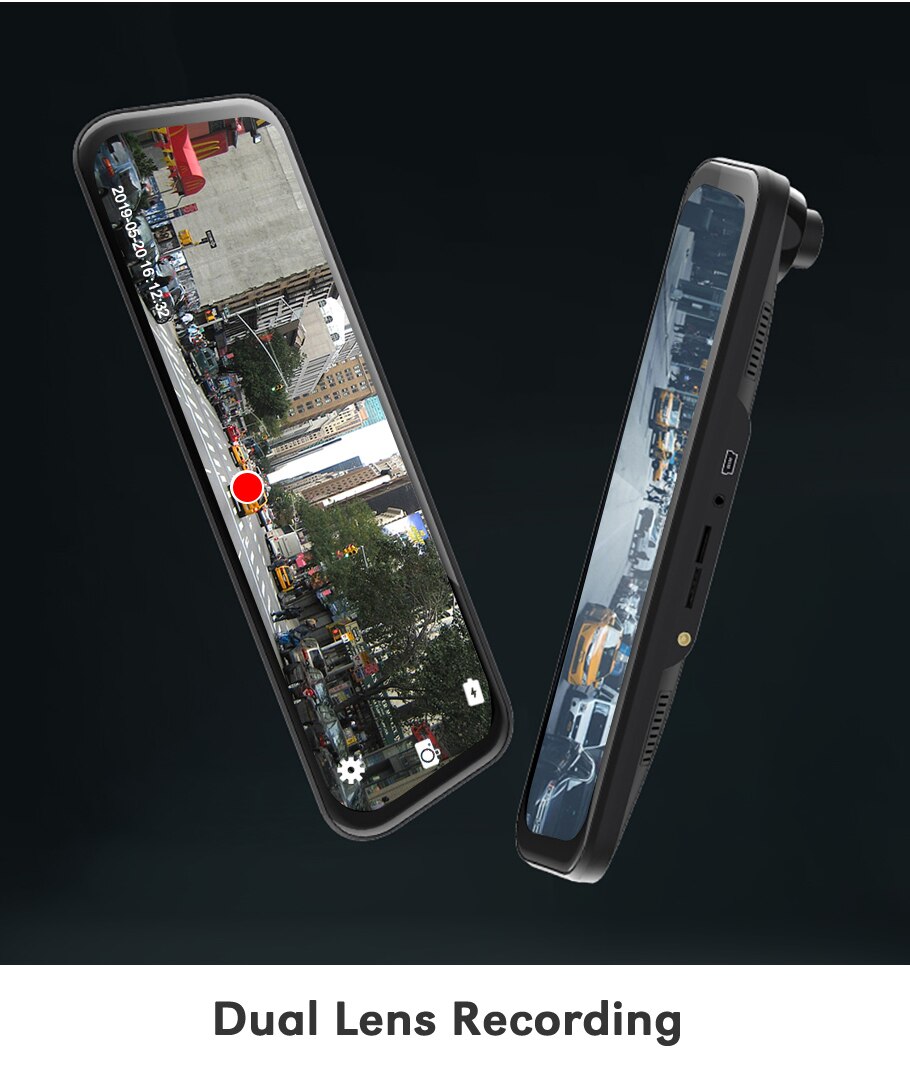 Stylish 1080p GPS Dash Camera for Cars