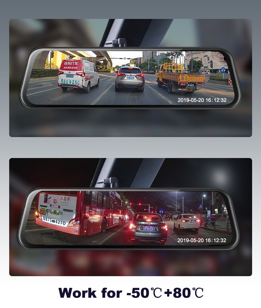 Stylish 1080p GPS Dash Camera for Cars