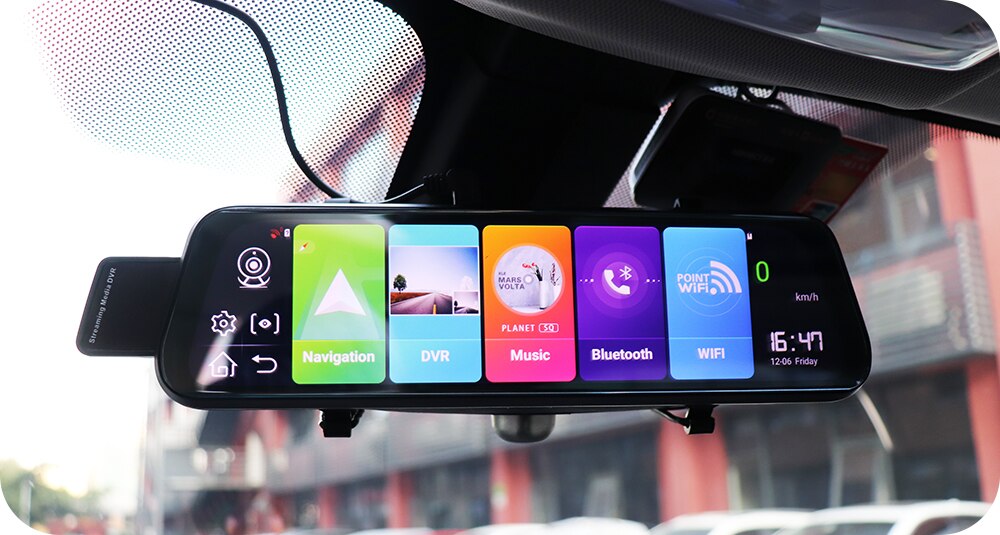 Stylish 1080p GPS Dash Camera for Cars