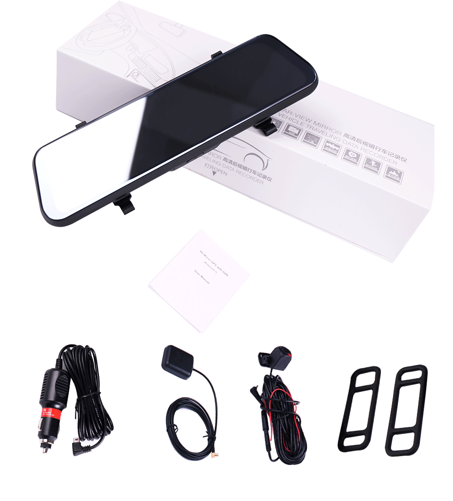 Stylish 1080p GPS Dash Camera for Cars