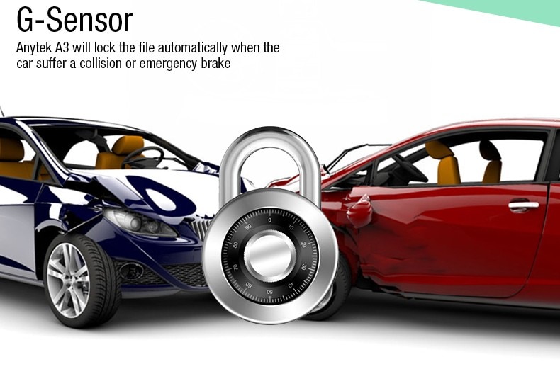 Portable Rose Gold Design Sony IMX322 Dashcam