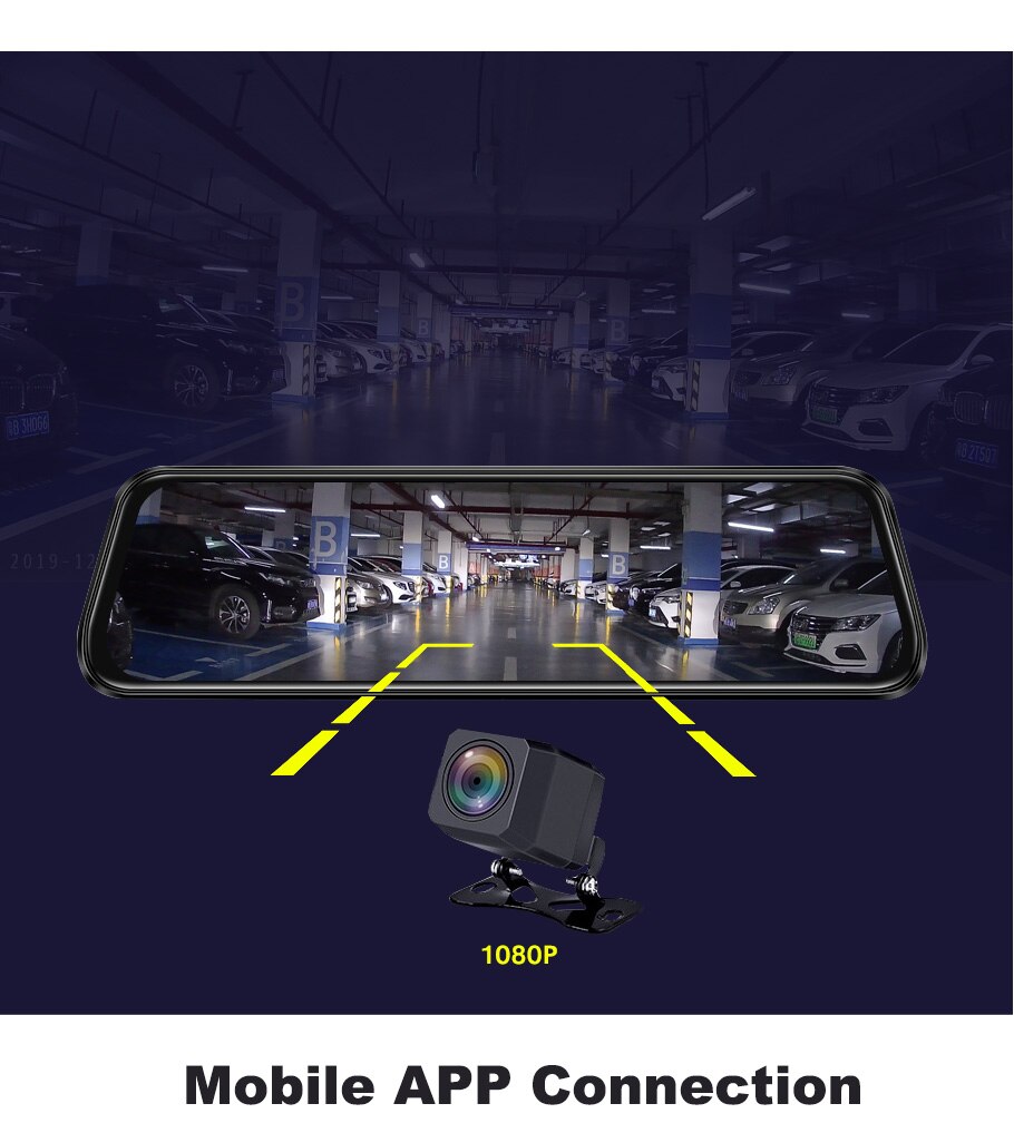 Full HD 1080P Dual Lens 4G Dash Camera for Cars