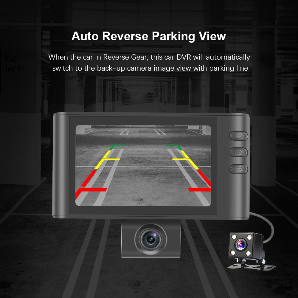 3.0 FHD Portable Dashcamera