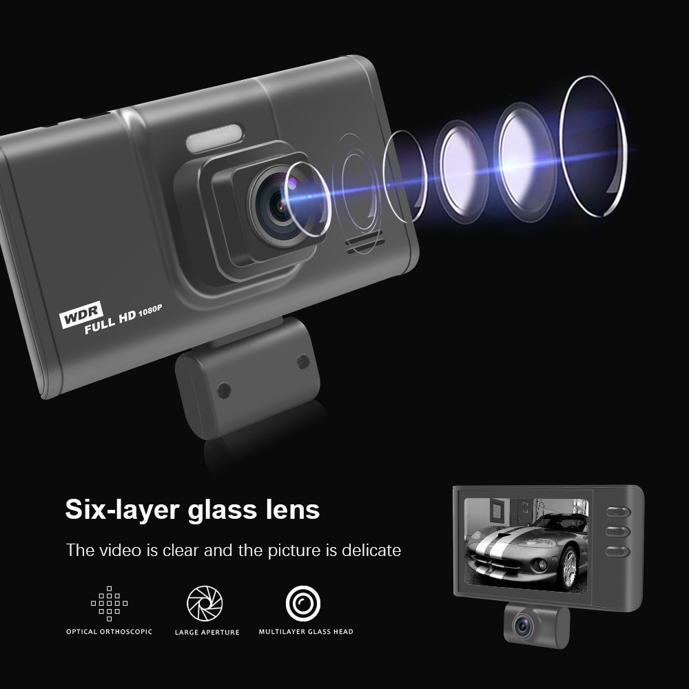 3.0 FHD Portable Dashcamera