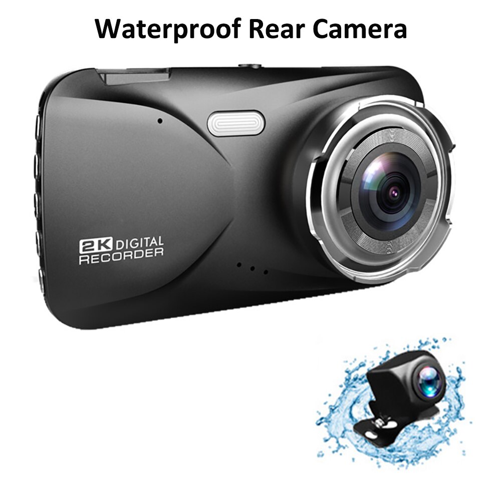 Thin Black Design 2K Full HD Dashcam