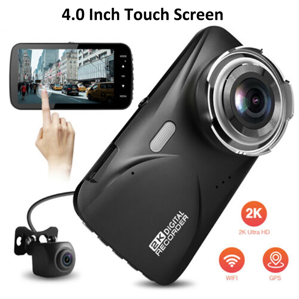 Thin Black Design 2K Full HD Dashcam