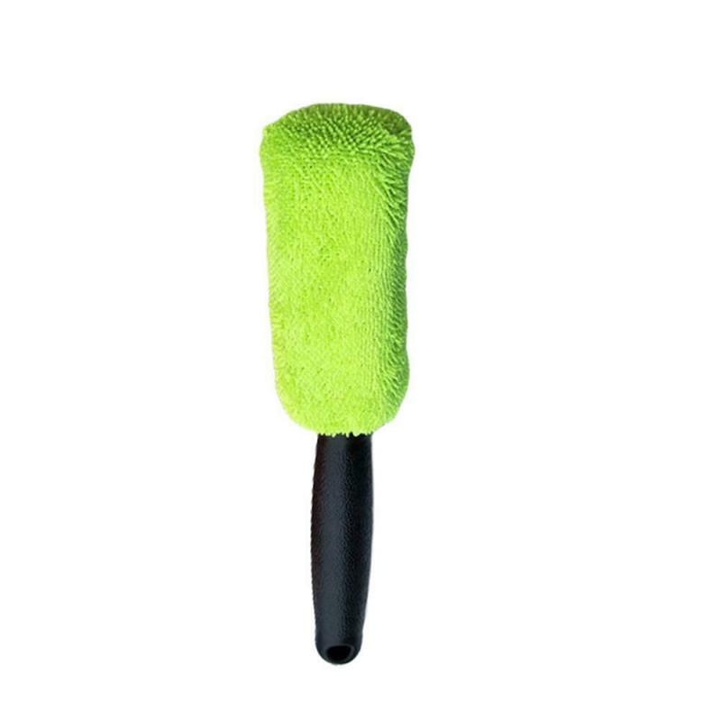 Compact Microfiber Tire Rim Brush