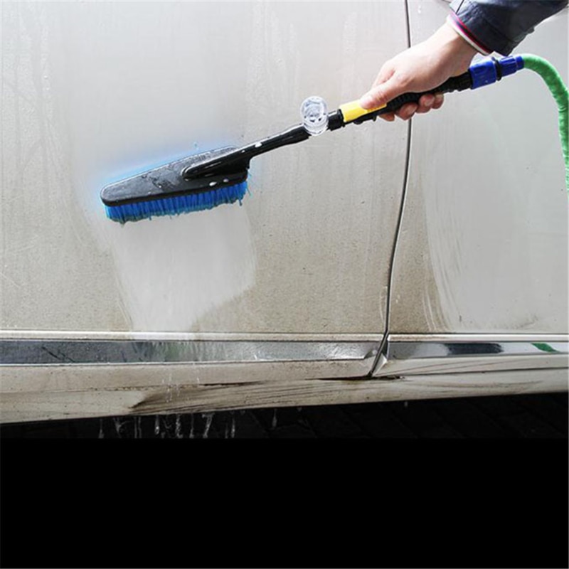 Retractable Water Flow Car Cleaning Brush
