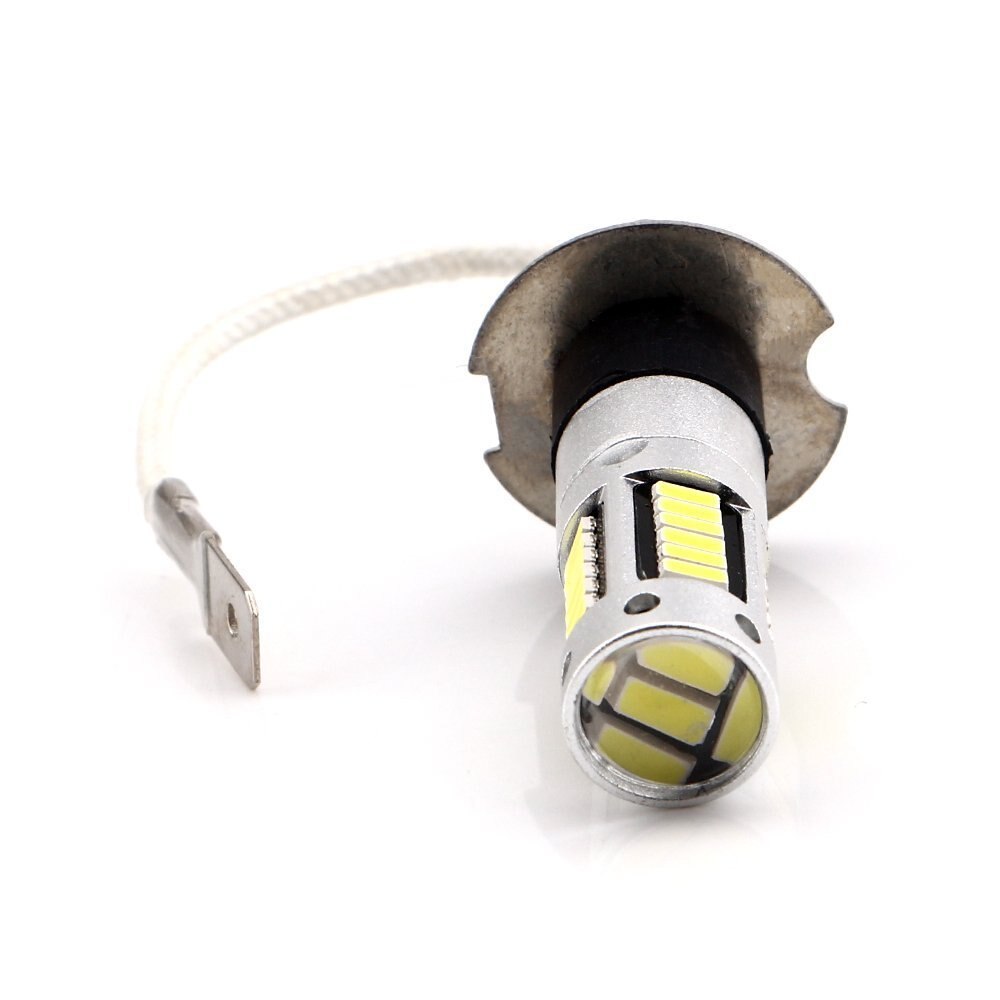 H3 LED Bulb 25W 4014 30SMD White Fog Light for Car