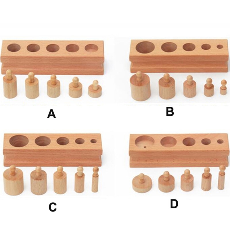 Montessori Educational Wooden 3D Puzzle