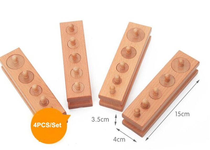 Montessori Educational Wooden 3D Puzzle