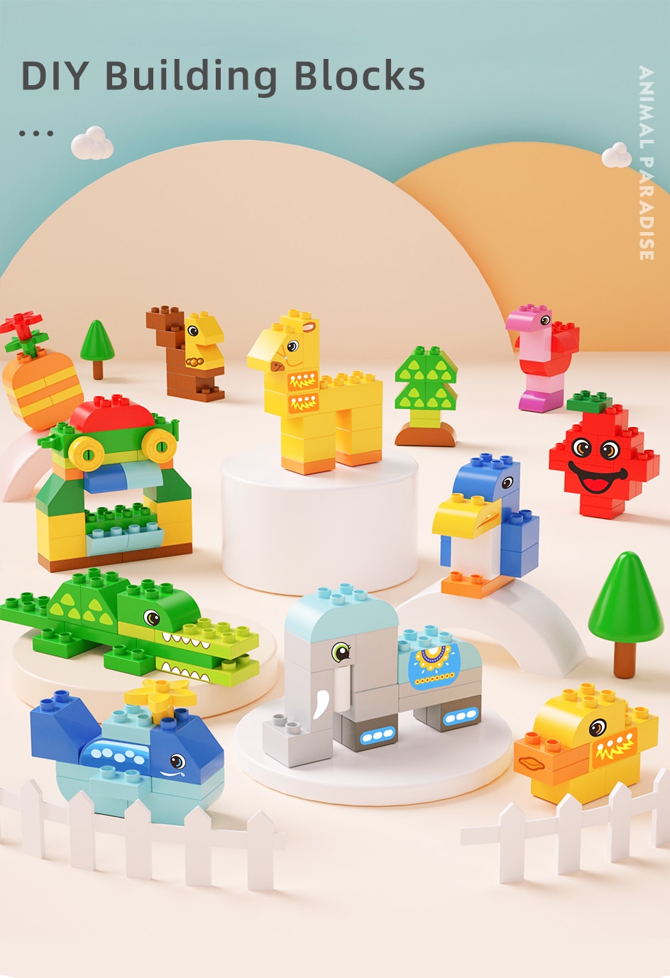 Building Blocks Figurines Kit