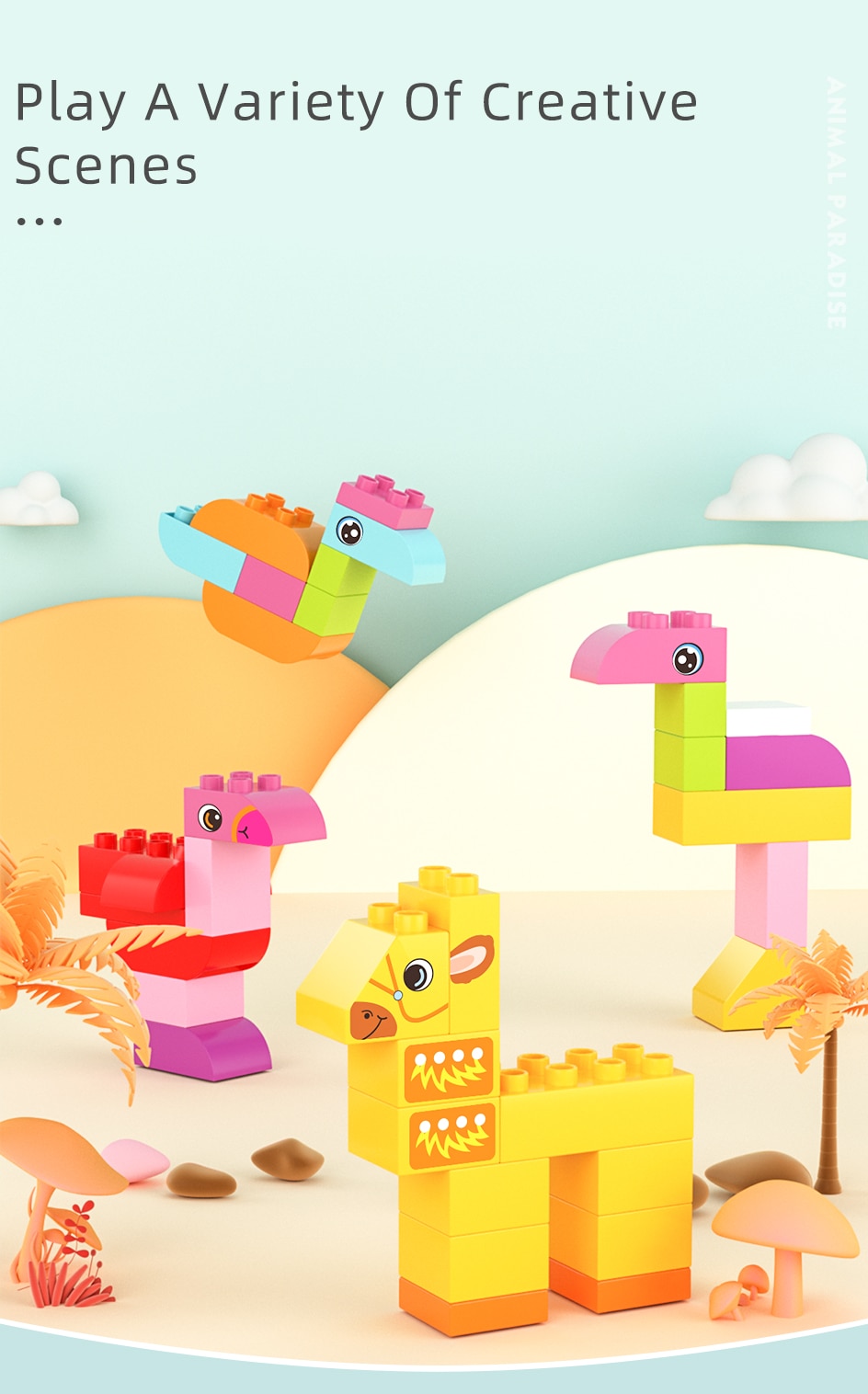 Building Blocks Figurines Kit