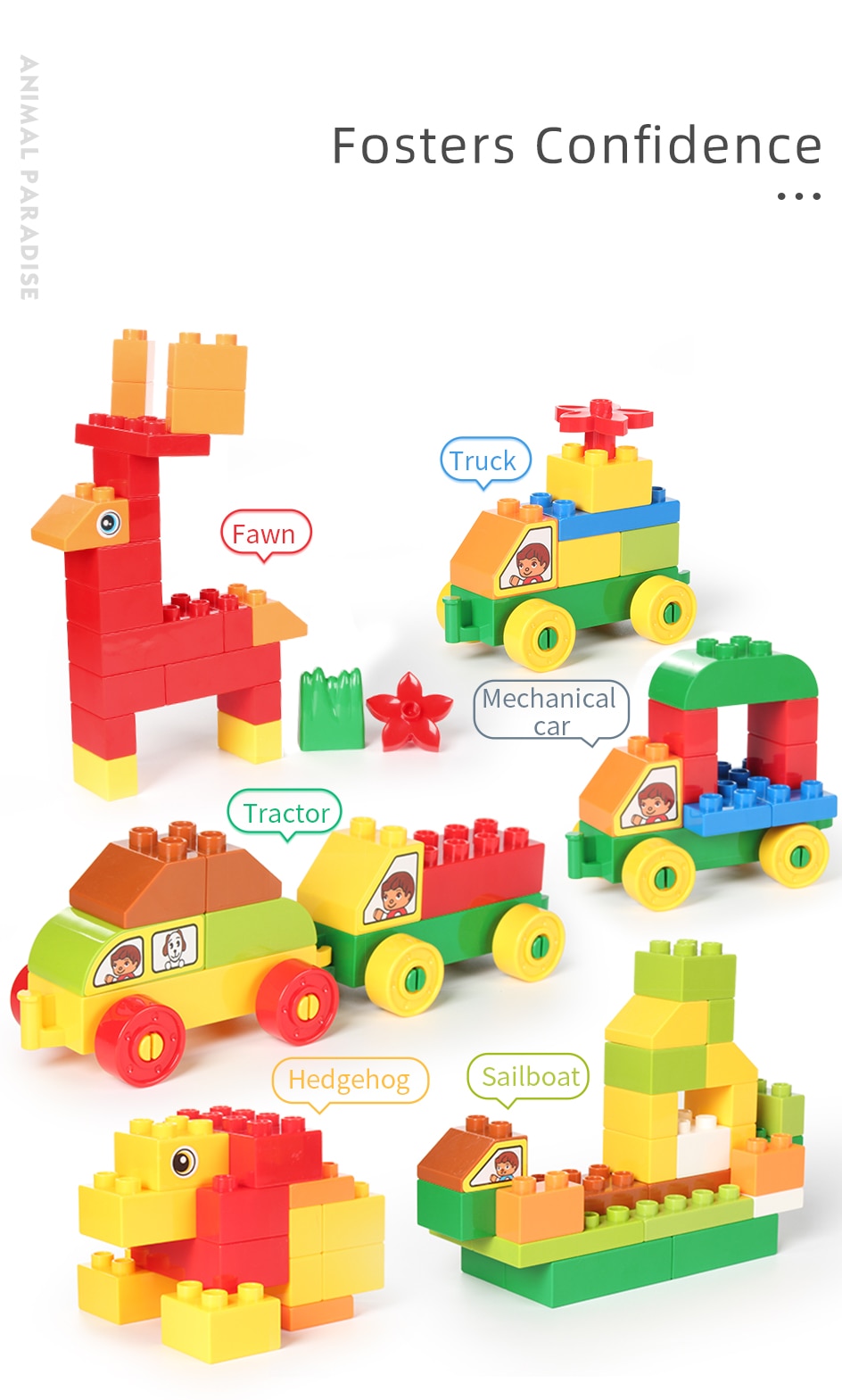 Building Blocks Figurines Kit