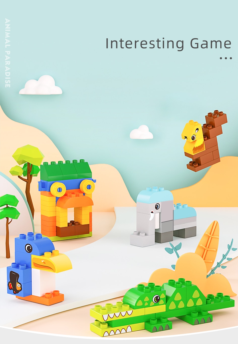 Building Blocks Figurines Kit