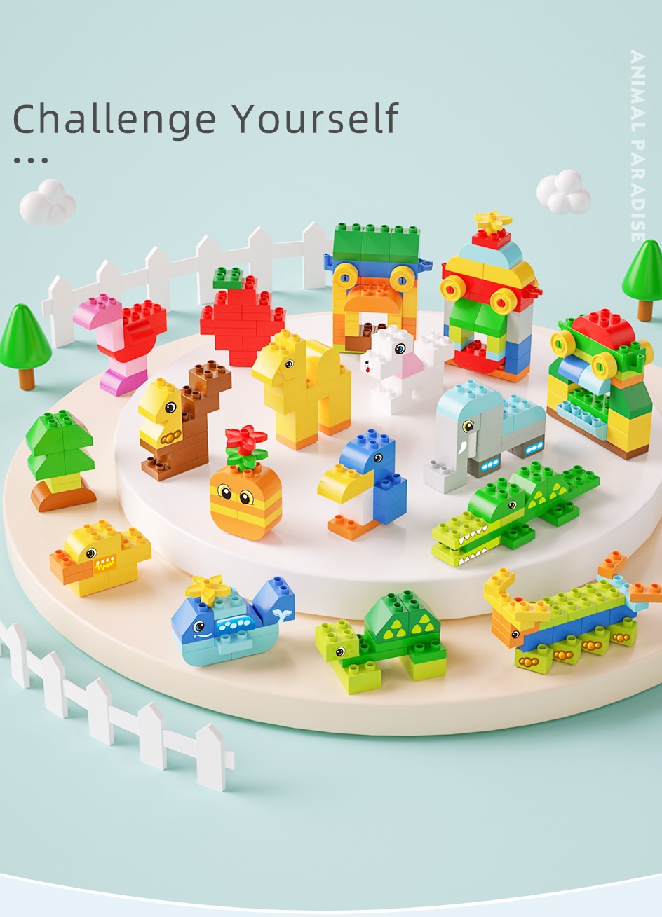 Building Blocks Figurines Kit