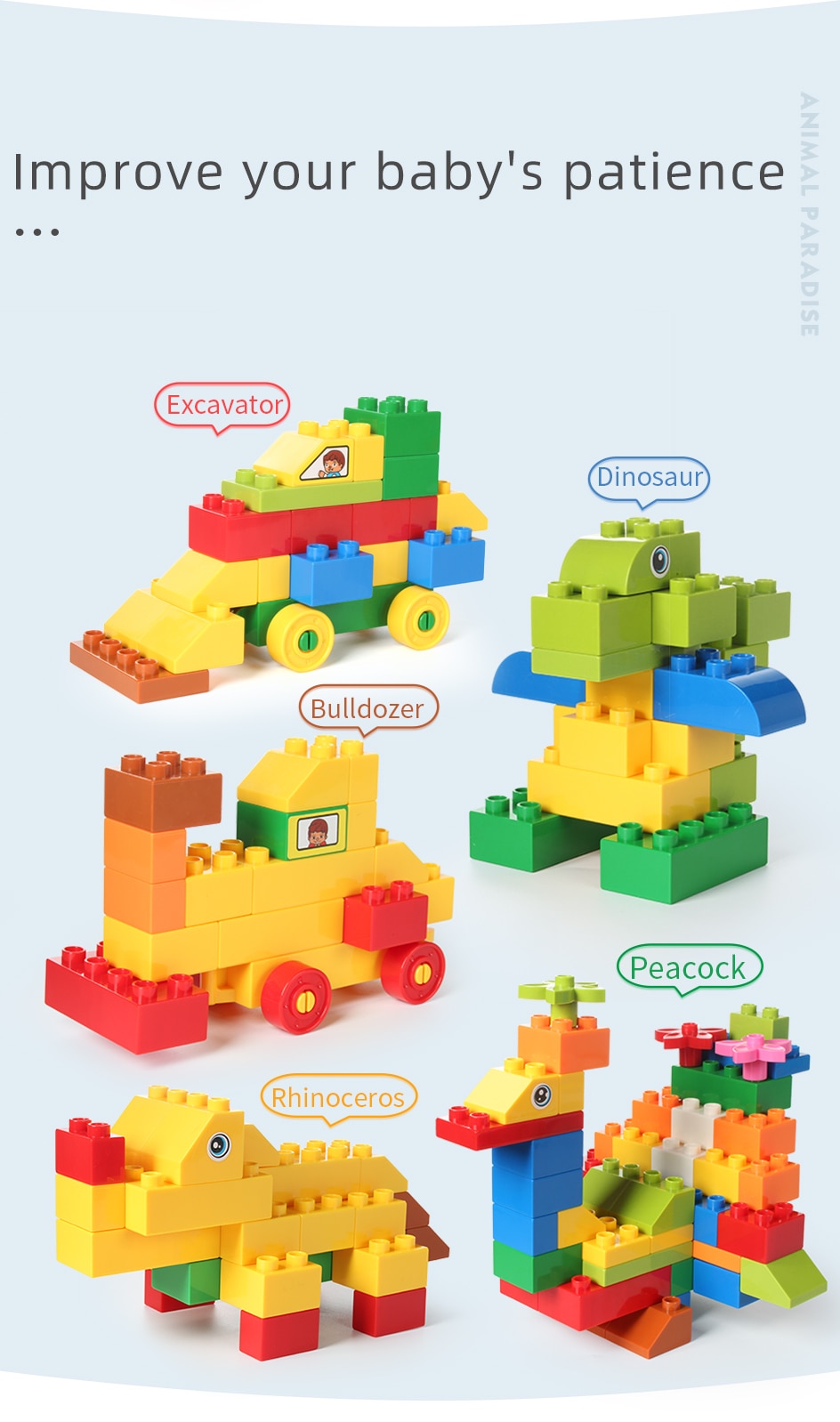 Building Blocks Figurines Kit