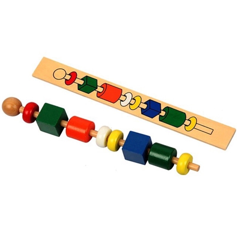 Wooden Blocks Sequencing Toy