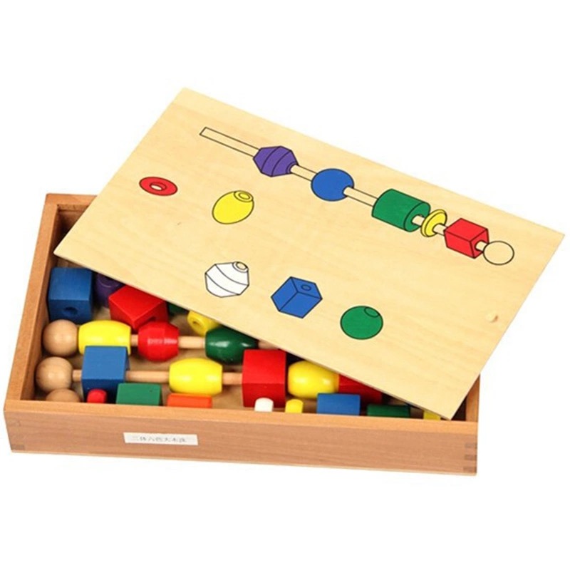 Wooden Blocks Sequencing Toy