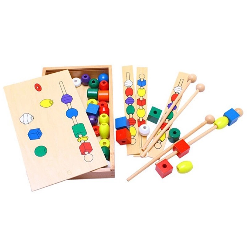 Wooden Blocks Sequencing Toy