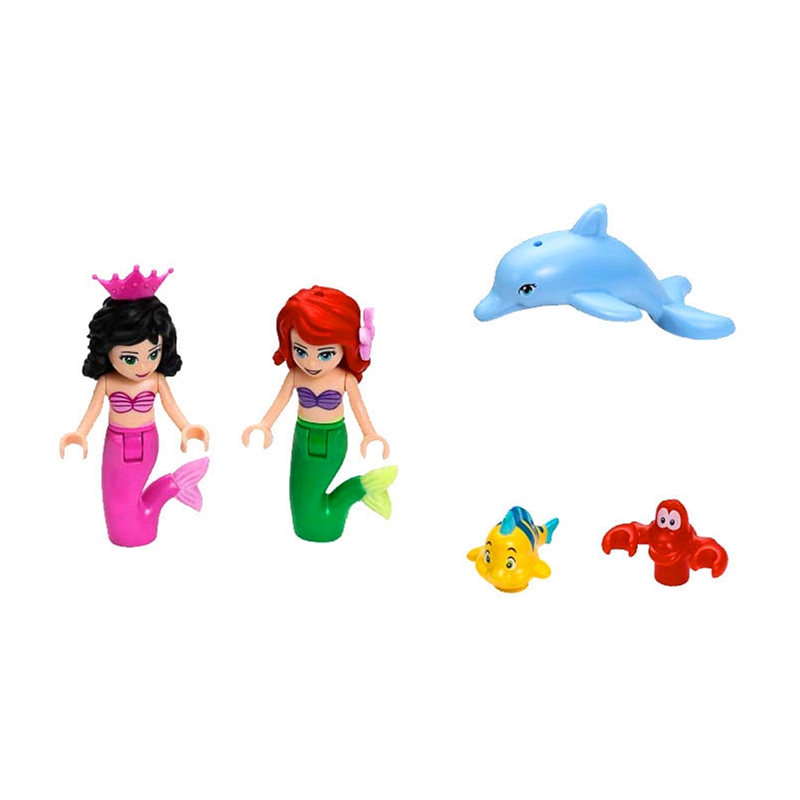 Princess Mermaid Undersea Palace Building Blocks Set 402 Pcs