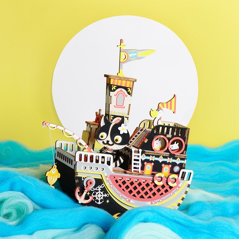 DIY 3D Wooden Puzzle