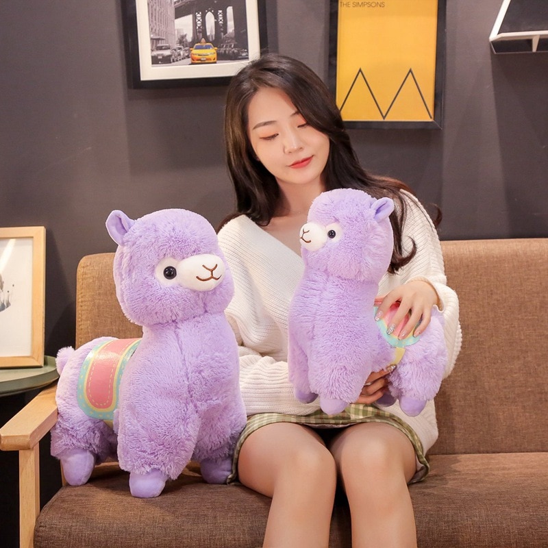 Cute Saddle Alpaca Soft Plush Toys