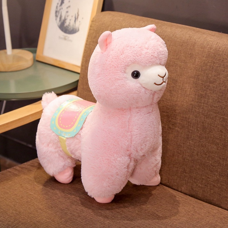 Cute Saddle Alpaca Soft Plush Toys