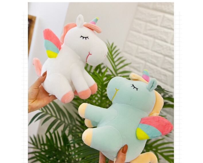 Rainbow Unicorn Shaped Toy