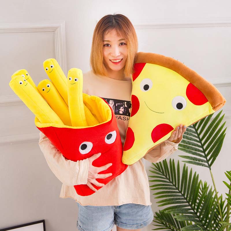 Kids French Fries Shape Pillow