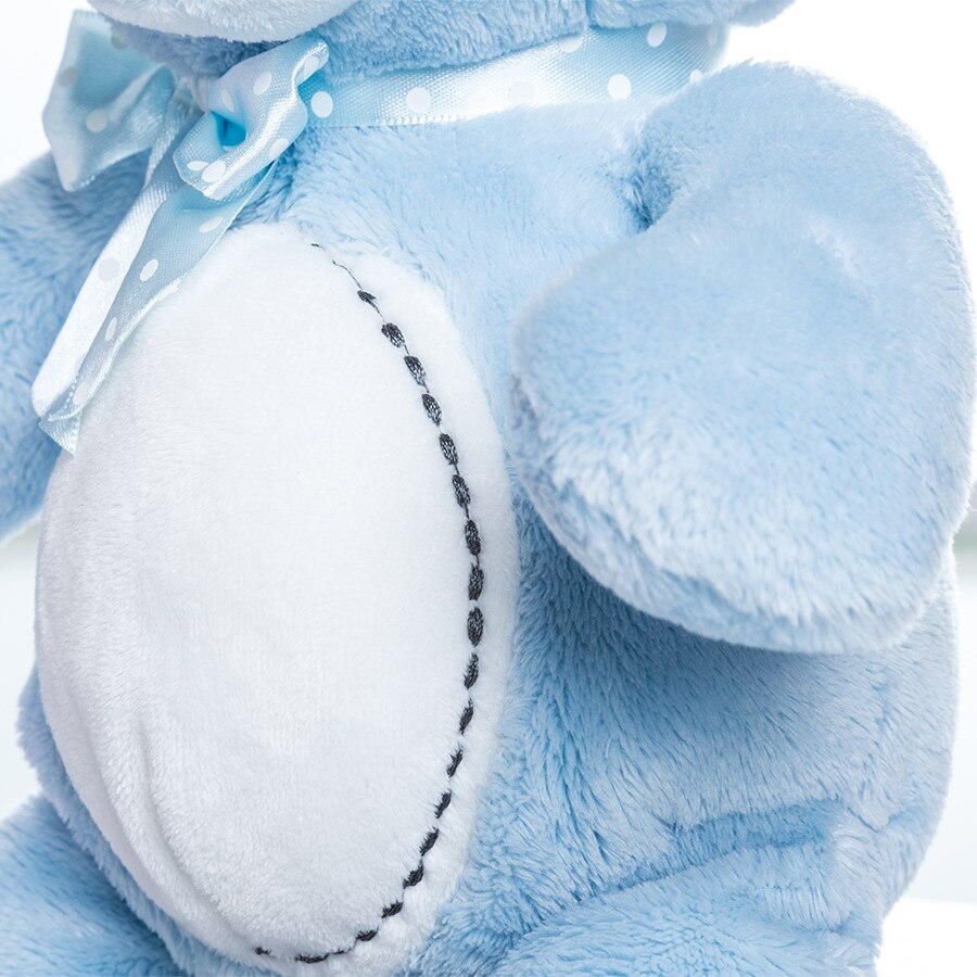 Stuffed Baby Blue Teddy Bear