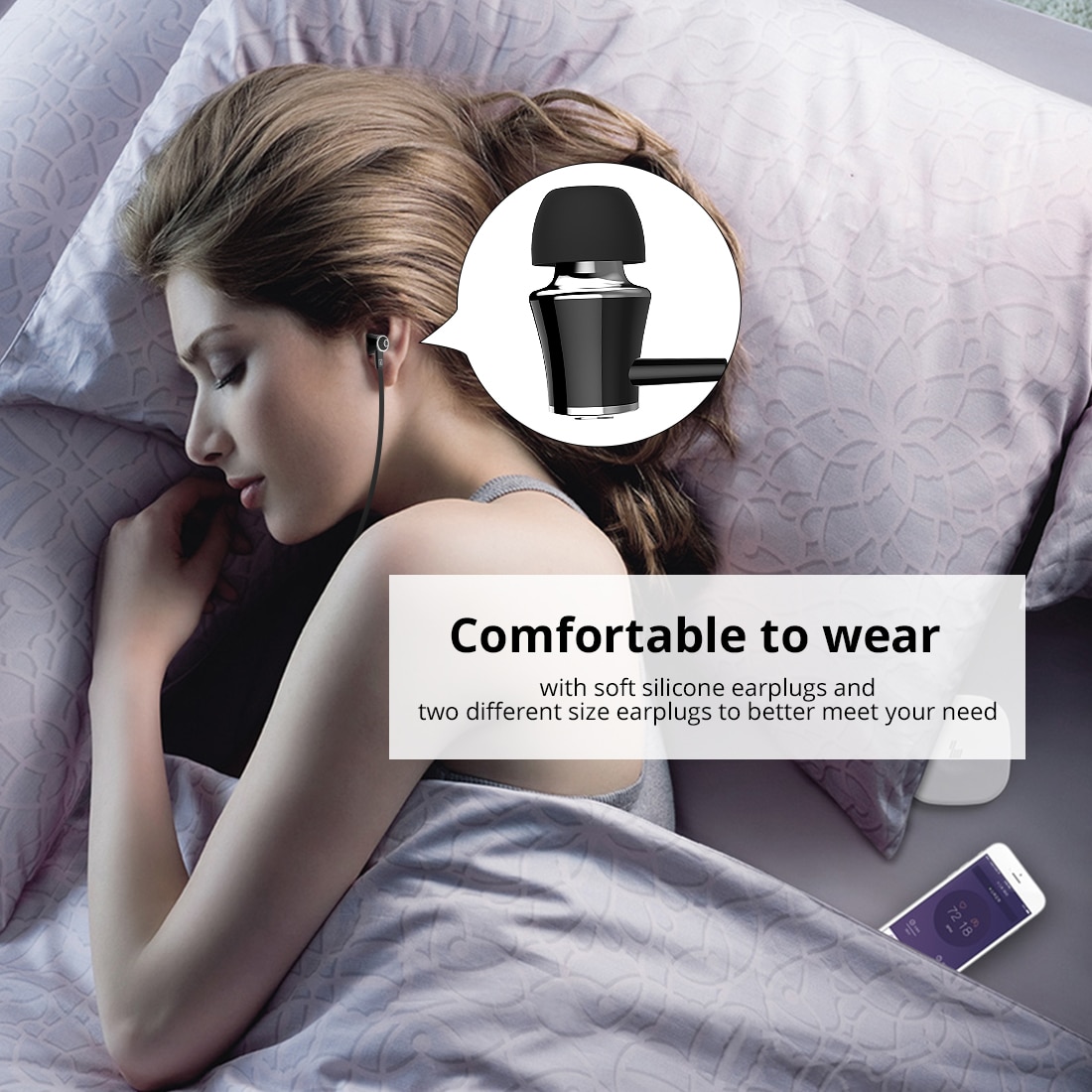 Colorful Flexible Hi Fi In Ear Earphones with Microphone