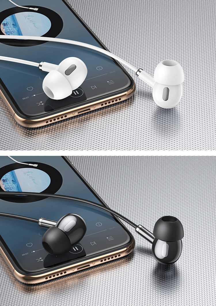 Colorful Flexible Hi Fi In Ear Earphones with Microphone