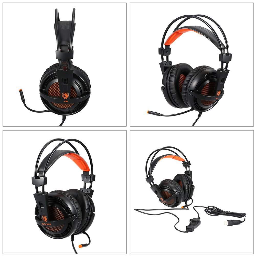 Stereo Wired Gaming Headphones