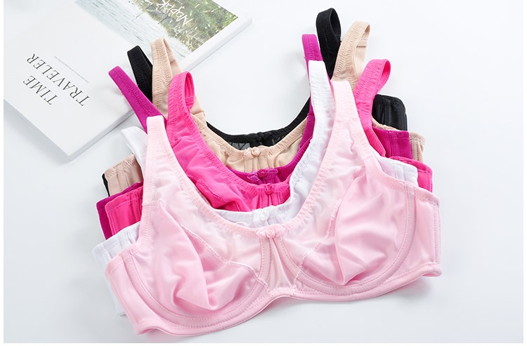 Cute Comfortable Casual Breathable Minimizing Bra