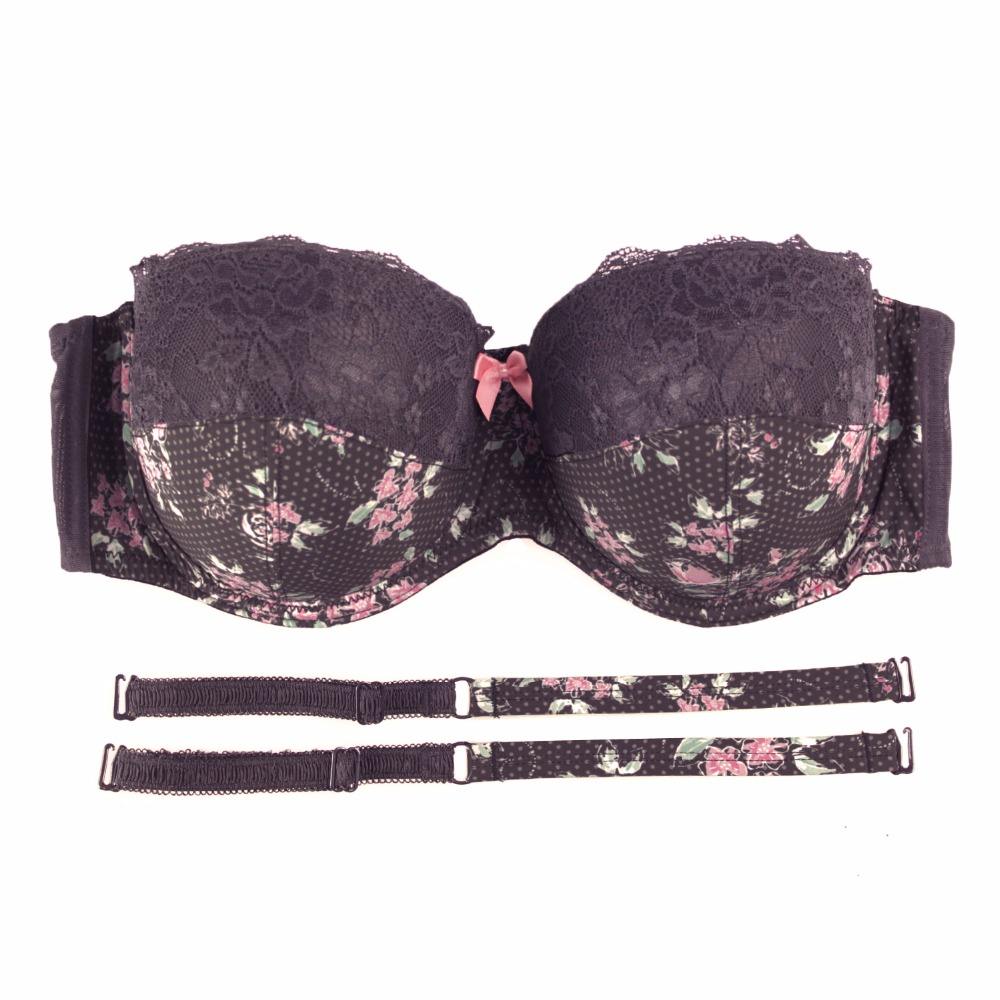 Strapless Women's Bra with Push Up Strapless Women's Bra with Push Up
