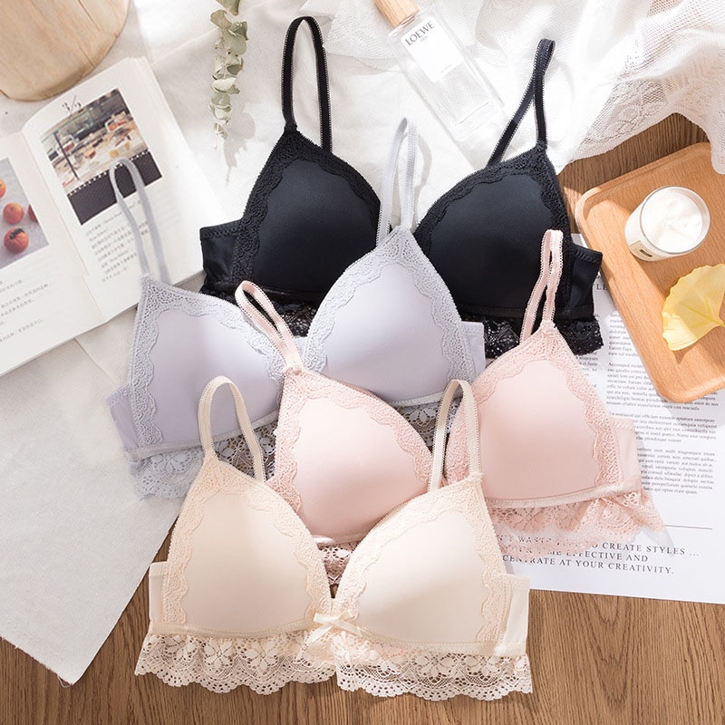 Triangular Push-Up Bra for Women
