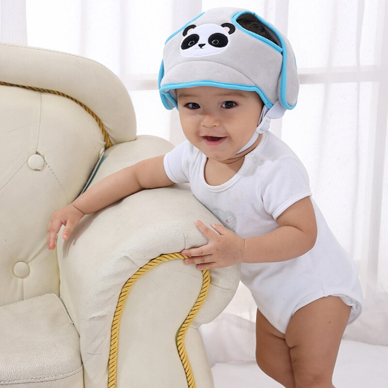 Baby's Cartoon Animals Soft Helmet