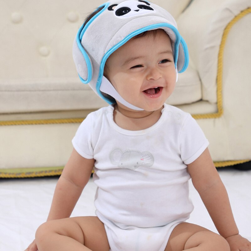 Baby's Cartoon Animals Soft Helmet