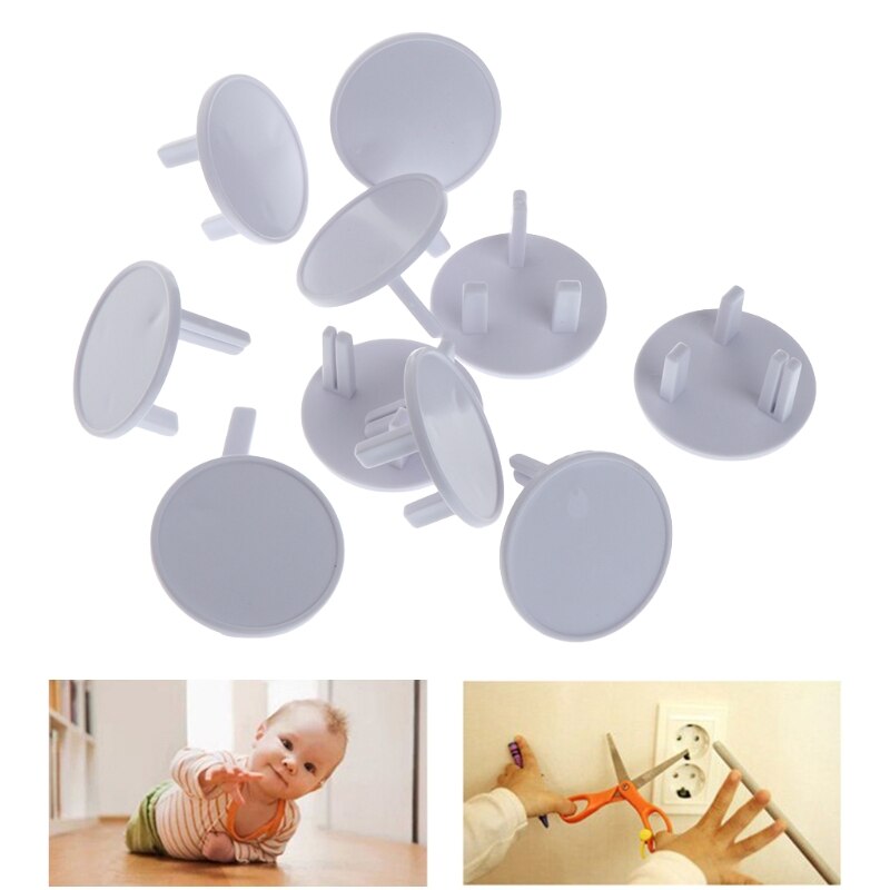 UK Power Socket Covers 10 Pcs Set