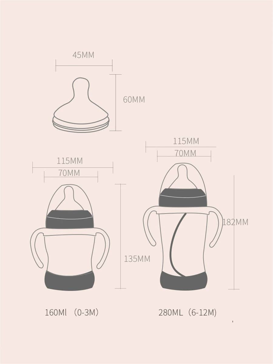 Baby Safe Silicone Bottle