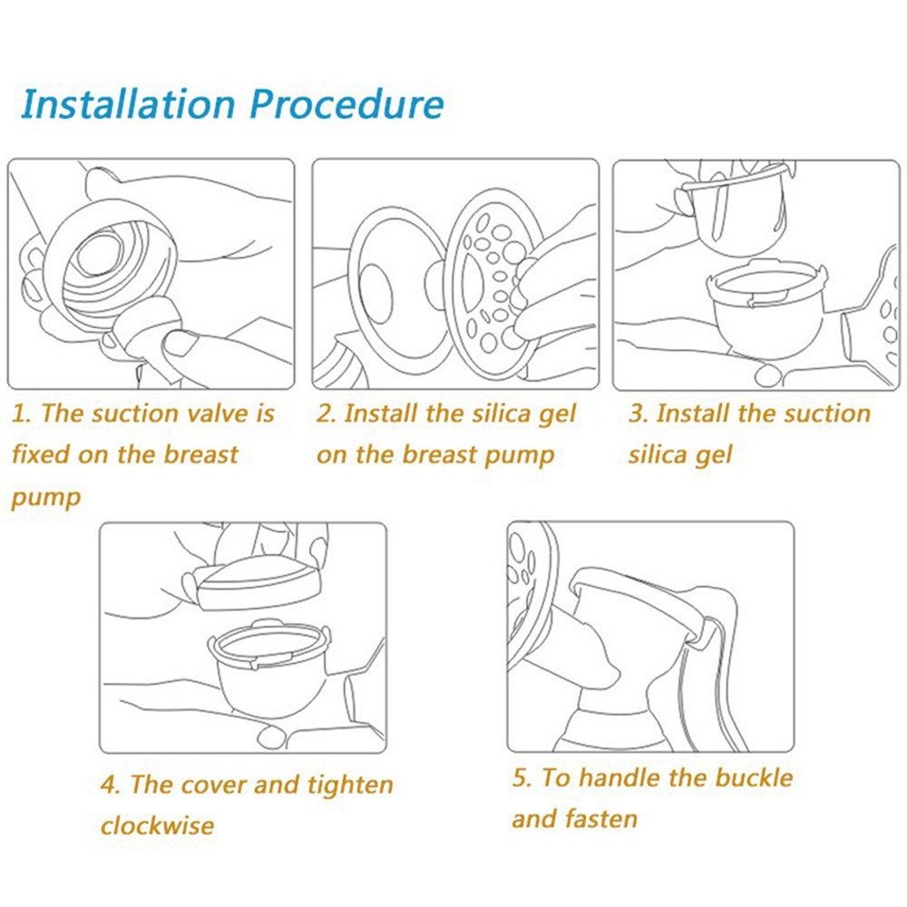 Manual Polypropylene Breast Pump