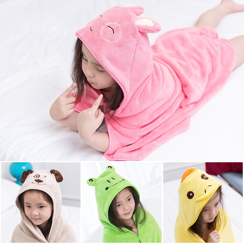 Babies Bath Hooded Towel