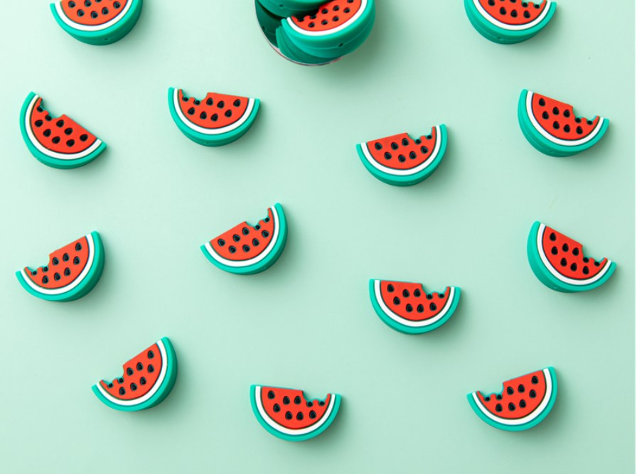 Fruit Shaped Baby Teether 5 Pcs Set