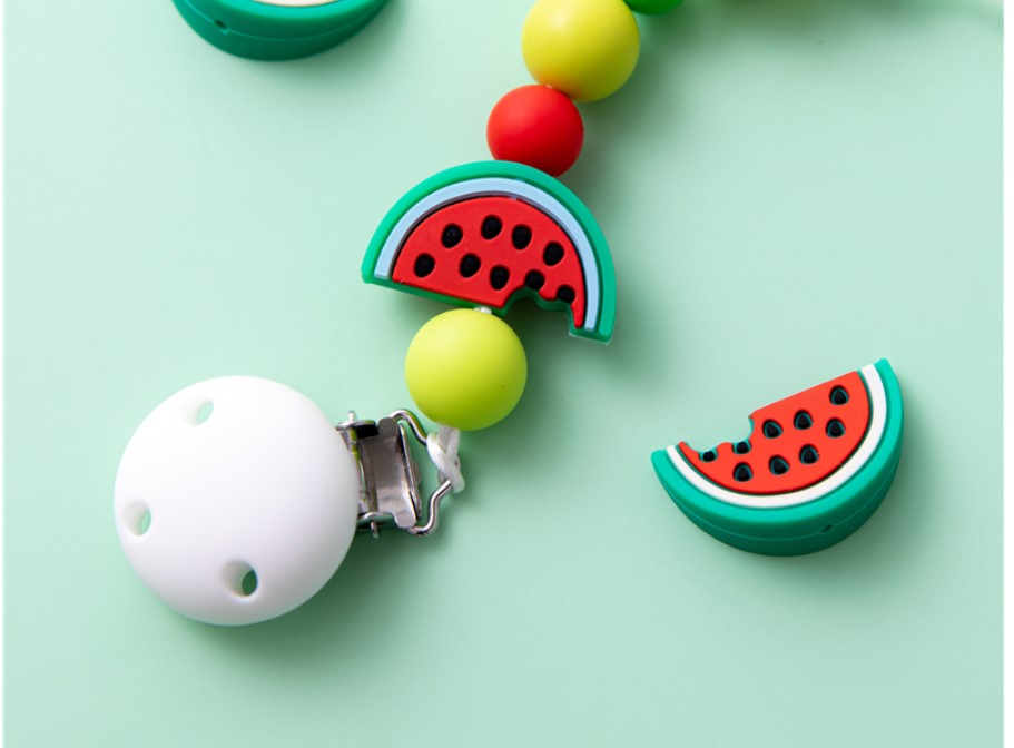 Fruit Shaped Baby Teether 5 Pcs Set